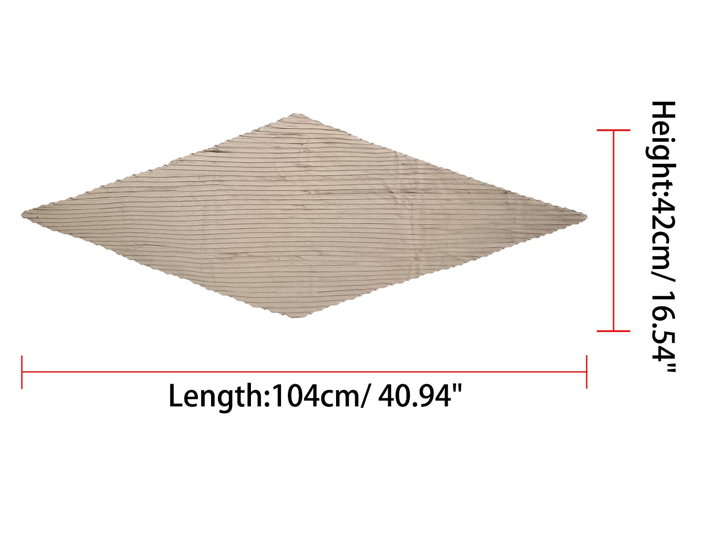 Allegra Kwomen Pleated Rhombus Head Scarf Wraps Scarves