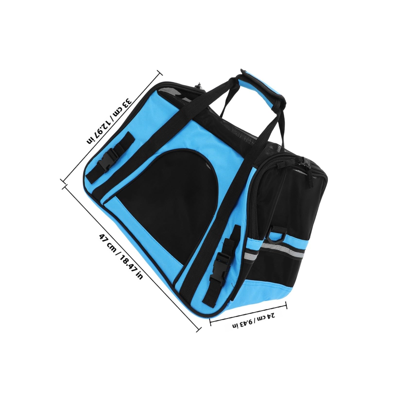SUPVOX 1pezzi Borsa Trasportino per Cani Esterna Borsa Porta Gatti Materiale Sicuro e Durevole Design Traspirante Comodo da Usare per Parchi e Ospedali