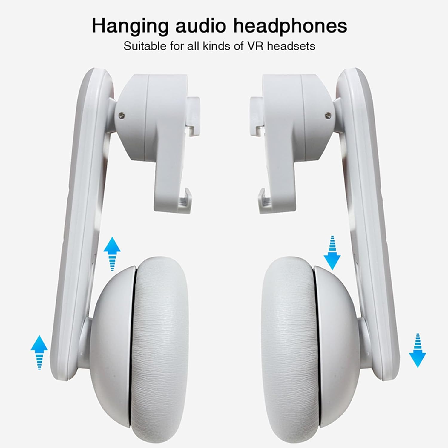 On-Ear Earflap Ear Protector Enhanced Sound Compatible with Meta Quest 3/2 VR Headset Headphone Sound Collector Ear Muffs