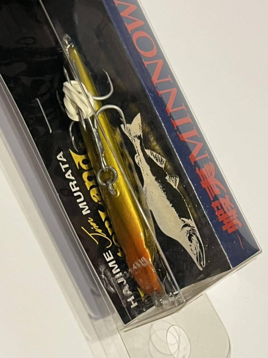 ウォーターランド　蝦夷(エゾ)ミノー　黒金シーマ　超貴重☆美品　即日発送 Amazon.co.jp: ウォーターランド エゾミノー 蝦夷ミノー 65mm 黒