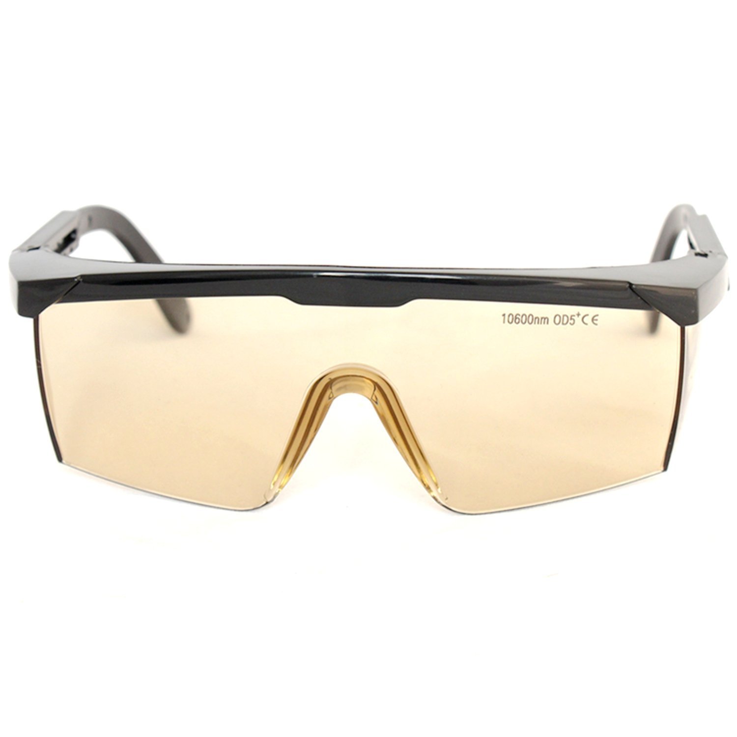 Lunettes pour 10600nm lasers bloquant les rayons OD5+ avec boîte de rangement