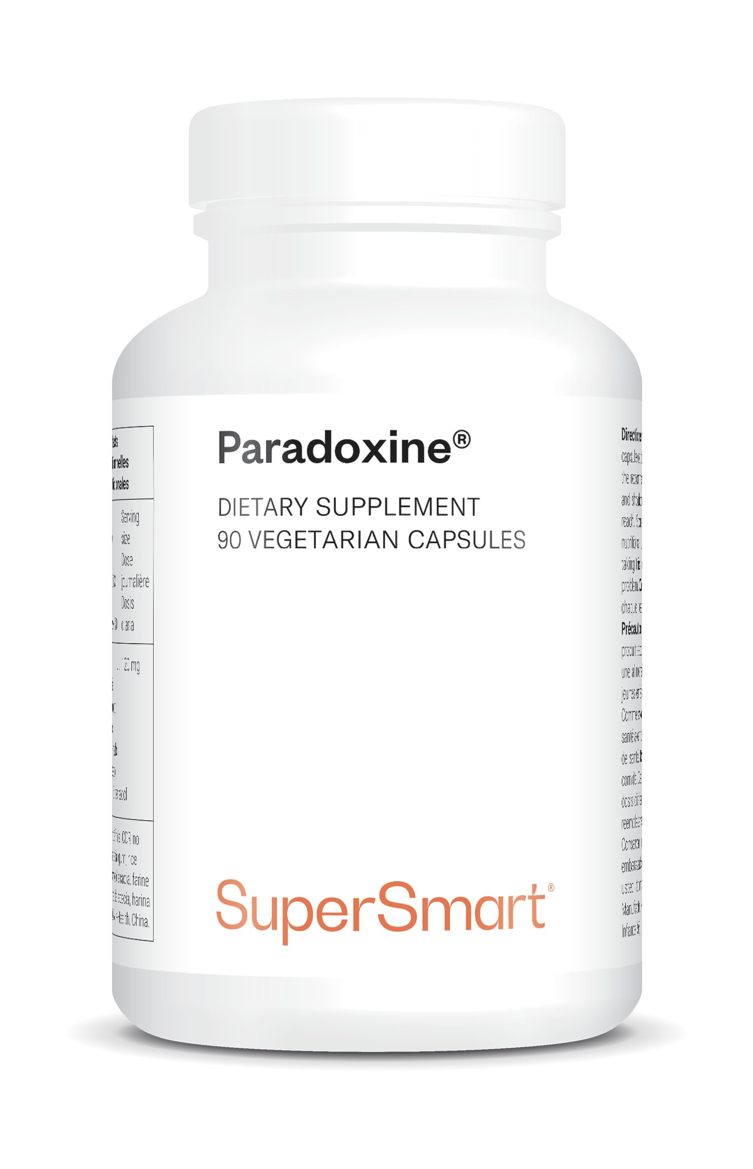 Paradoxine - Extrakt aus Paradieskörnern - Zur Unterstützung des Energieverbrauchs und der Fettverbrennung - Vegan - Glutenfrei - SuperSmart