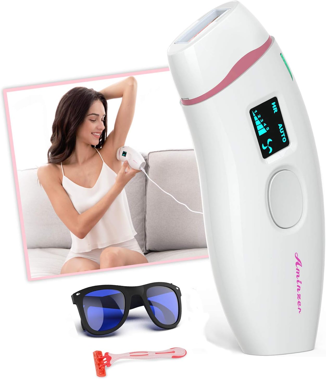 sistema di depilazione permanente