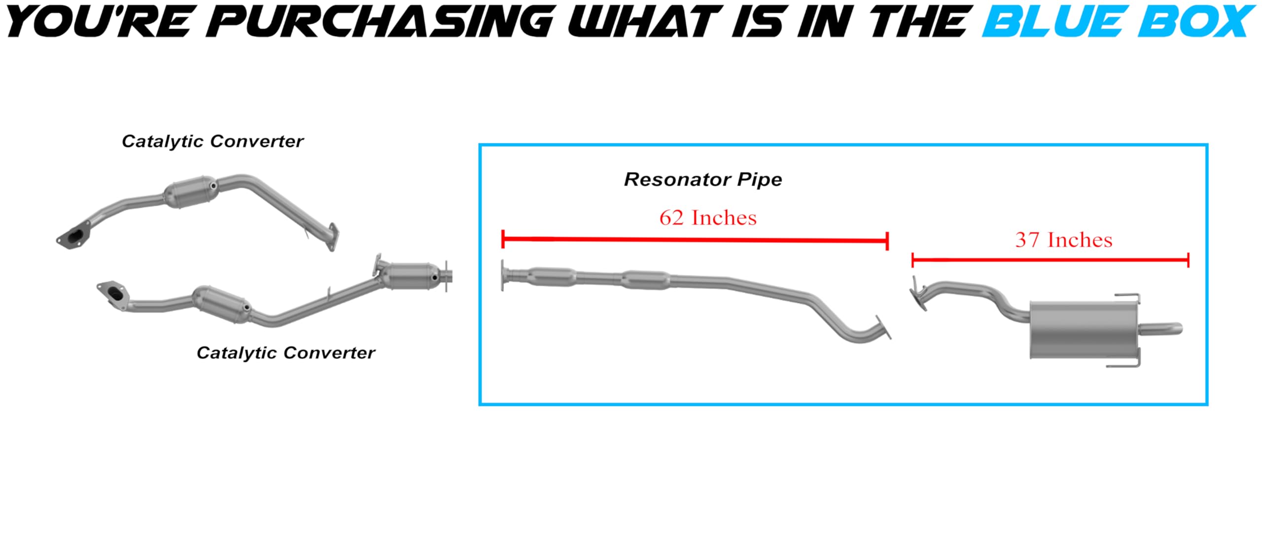 Stainless Steel Cat-Back Exhaust System For 2006-2009 Subaru Outback 2.5L (Naturally Aspirated)