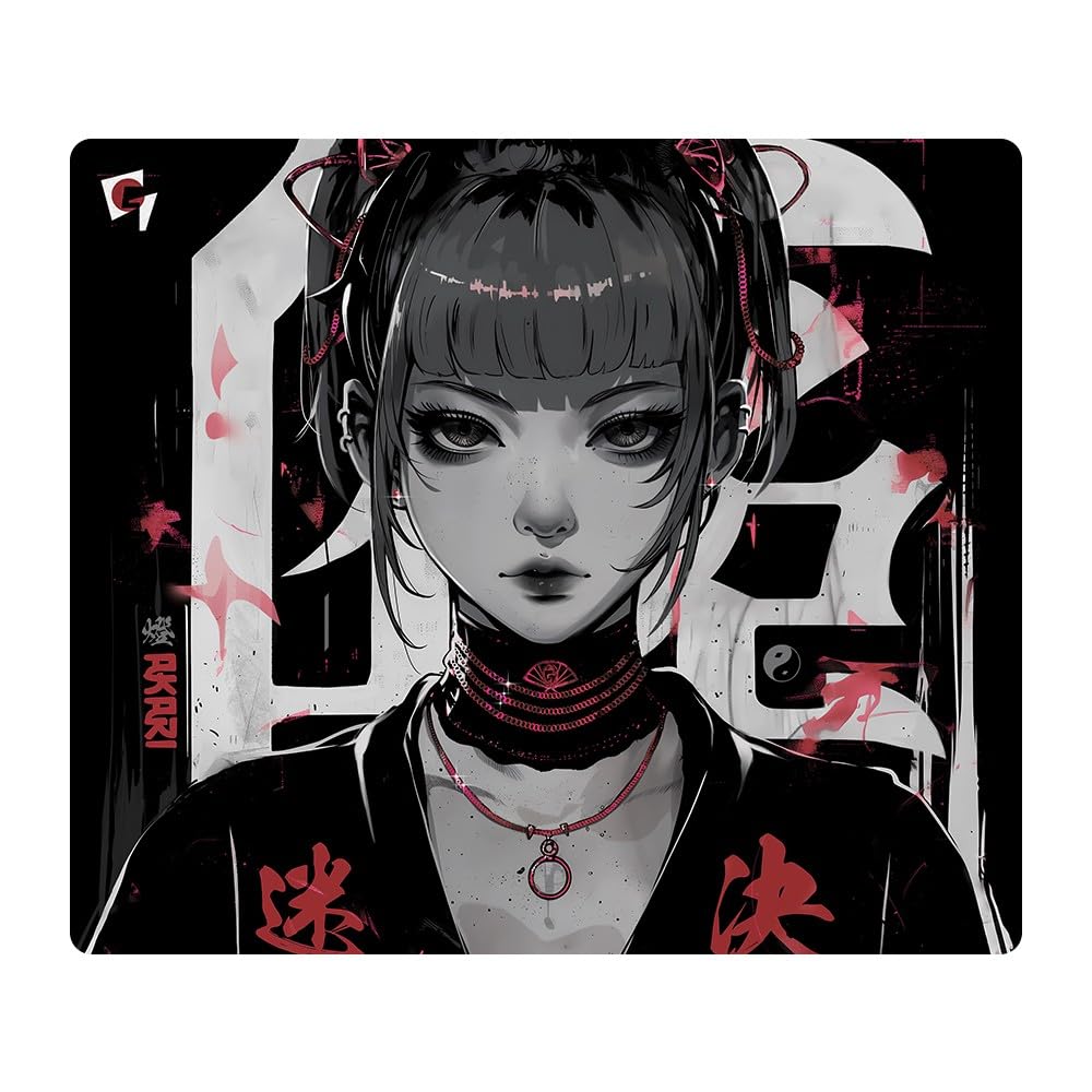 Amazon.co.jp: GLSSWRKS Akari Premium Glass Mousepad Red Japan 