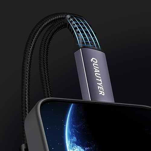 Miniatura 6 de Adaptador de auriculares USB C, USB C a adaptador de auriculares y cargador de 0.138 in, conector de micrófono USB C a AUX con PD de 60 W de carga