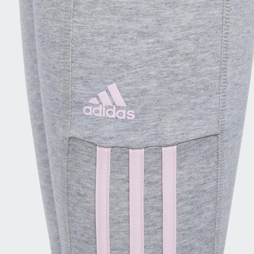 adidas Girls' Stripe Jogger 7/8 Tight3