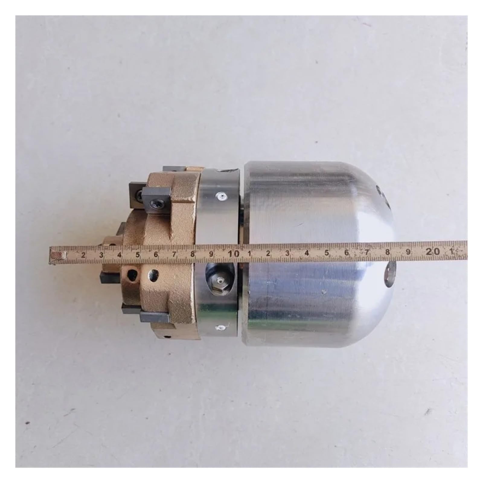 Broca de diamante for limpieza de hormigón con núcleo cerámico, rosca interna M36, 10 kg, for dragado, con boquilla rotativa de alta presión.(M36 10KG 4-6 300L)