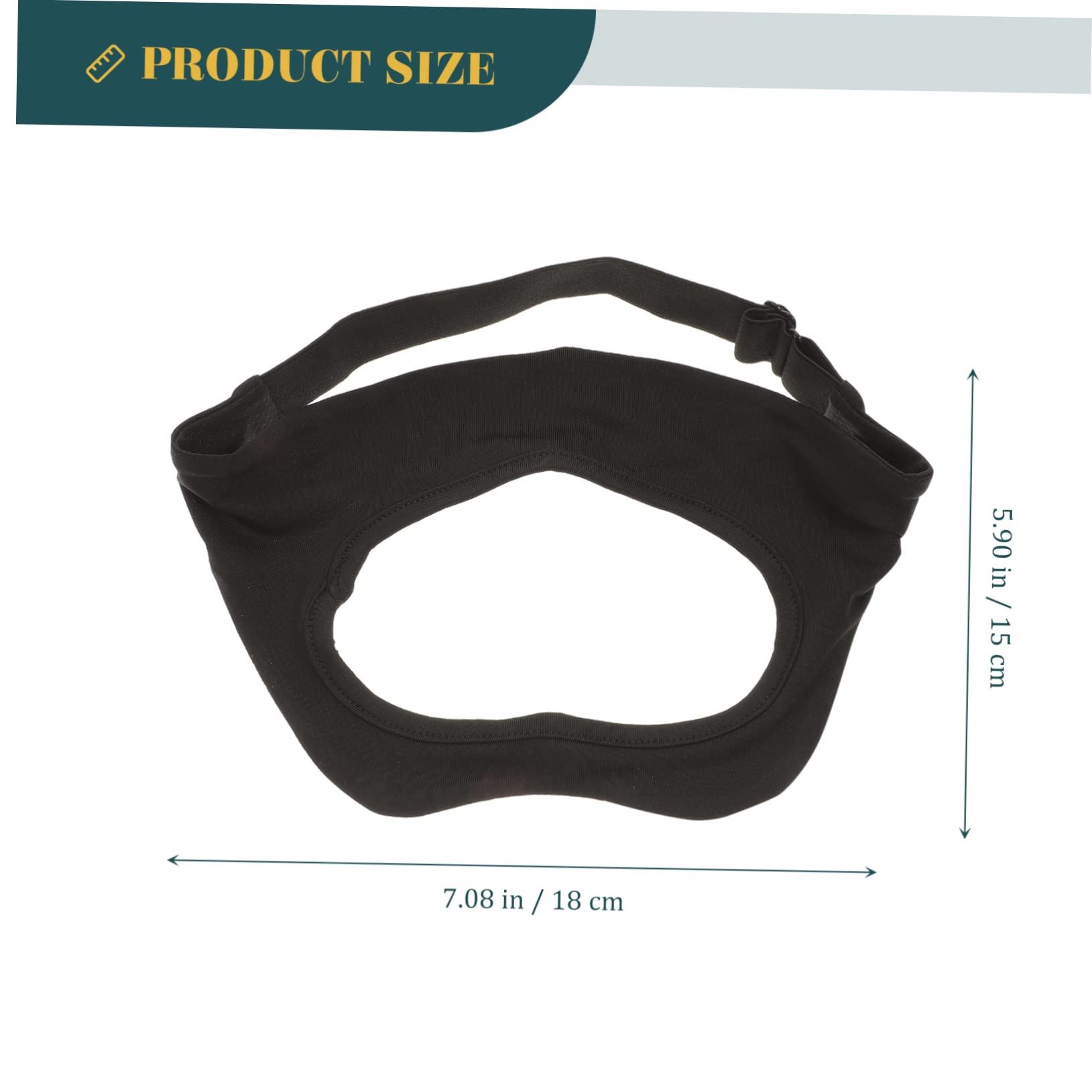 Housoutil 5 Pezzi Maschera Per Gli Occhi Elastica Vr Maschera Per Dormire Per Visori Vr Imbottitura Morbida Facile Da Indossare Lavare