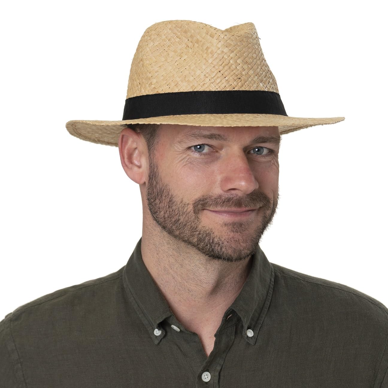 LIPODO Mantigo Traveller kapelusz slomkowy Wyprodukowano we Wloszech Unisex Wiosna Lato