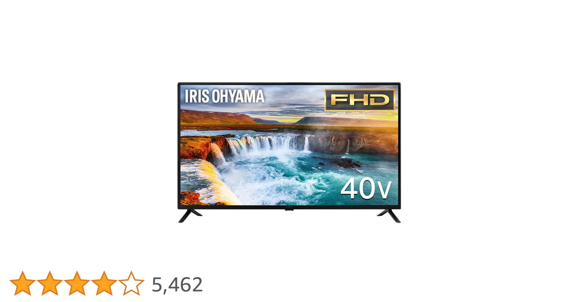 Amazon.co.jp: アイリスオーヤマ テレビ 40インチ 2K 液晶テレビ