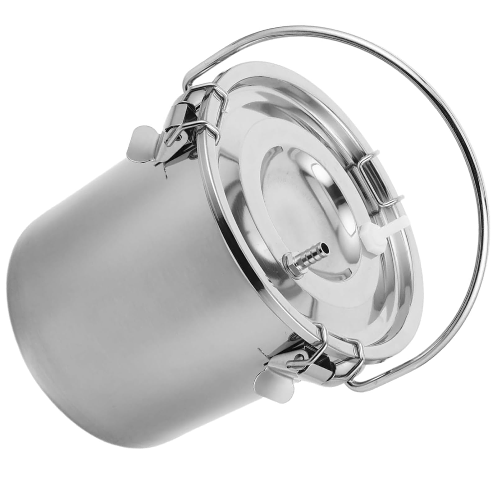 Seau de collecte de lait en acier inoxydable anti-corrosion 3L 5L