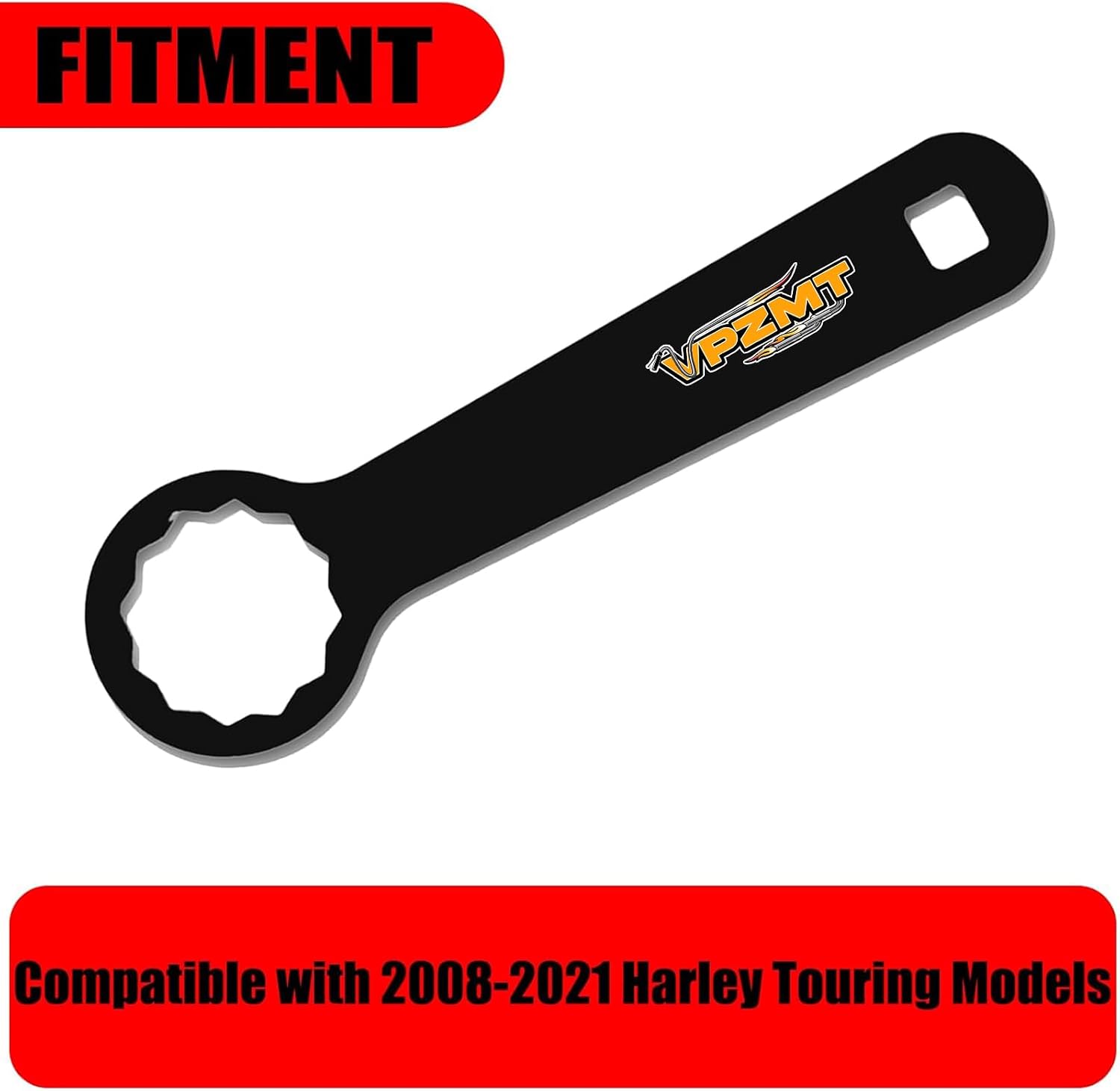 Black 36mm Rear Axle Nut Wheel Torque Wrench Hand Drive Belt Tension Tool for Harley Davidson Touring Road King/Electra Glide/Road Glide 2008-2021, Replace# HD-47925 OTC4882
