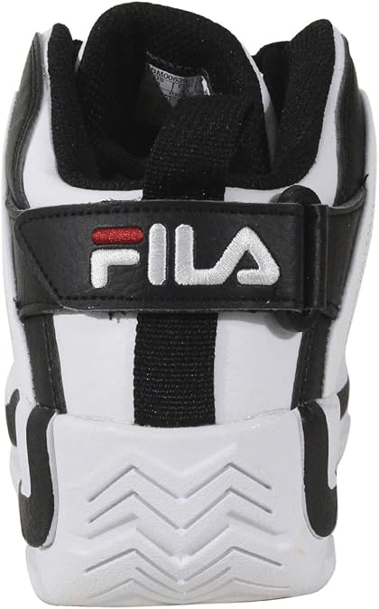Fila Men's Grant Hill 2 Basketball Sneakers White/Black/Red 8