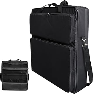 Bolsa de panel solar: mochila impermeable de 22 pulgadas para paneles solares, almacenamiento con función protectora, bolsas de transporte al aire libre para playa, patio trasero, hogar, urbano, color