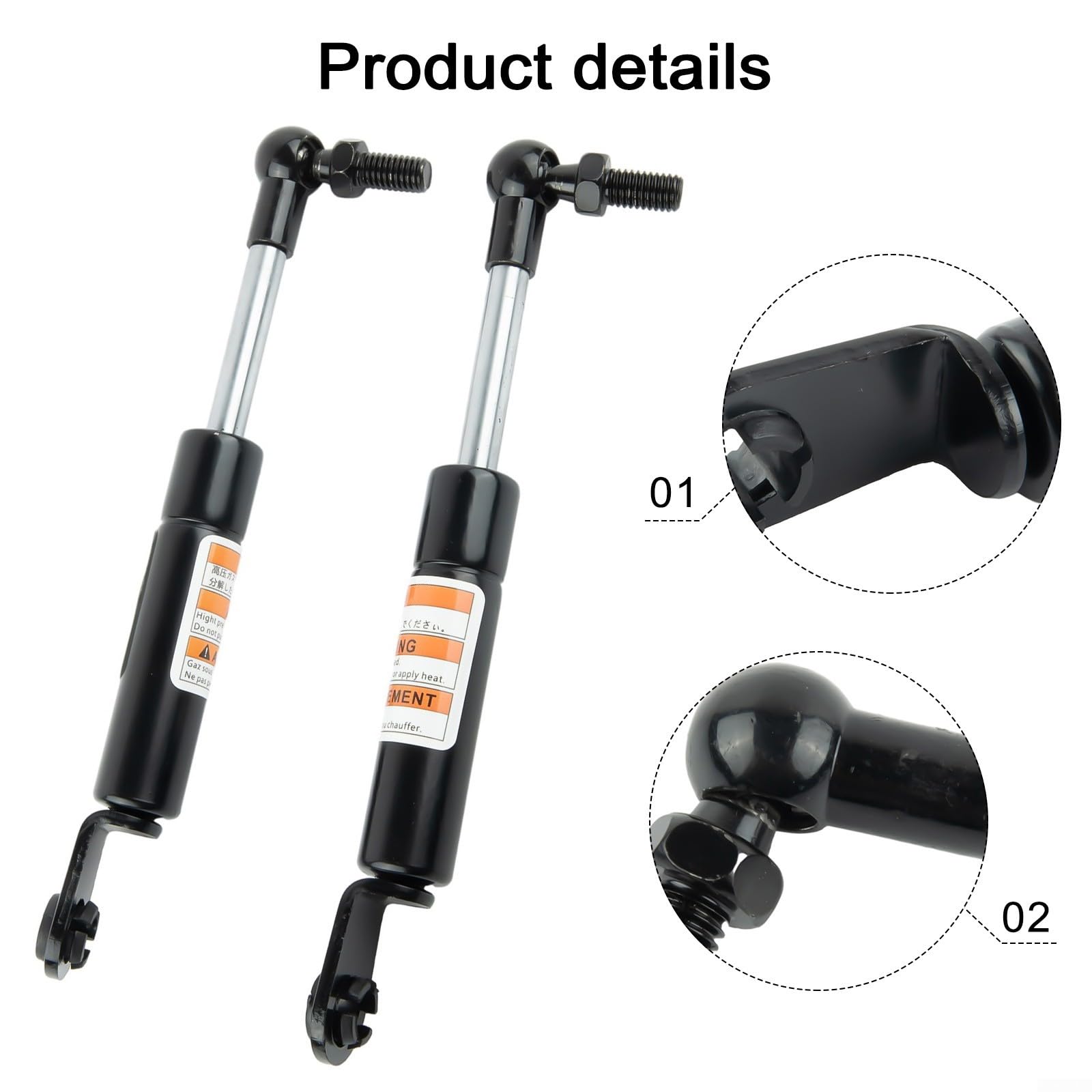 2 Pz Alluminio Struts Arms per TMAX Moto Shock Lift Supporti 2008 2019