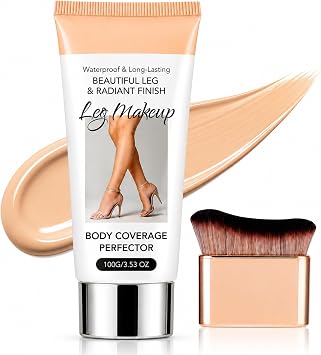 Body Coverage Perfector - Leg Makeup Waterproof No Transfer - 100g Full Coverage Body Concealer for Mature Skin, Long Lasting Body Foundation for Flawless Skin