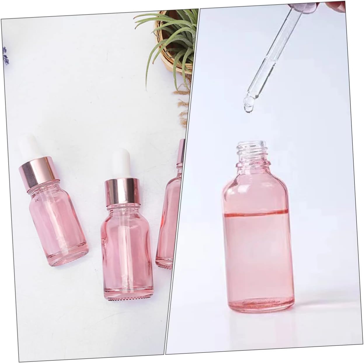 30Pcs Refillable Essential Oil Dropper Bottles Portable Containers for Aromatherapy Travel and Liquid Storage for DIY Cosmetics and Personal Care
