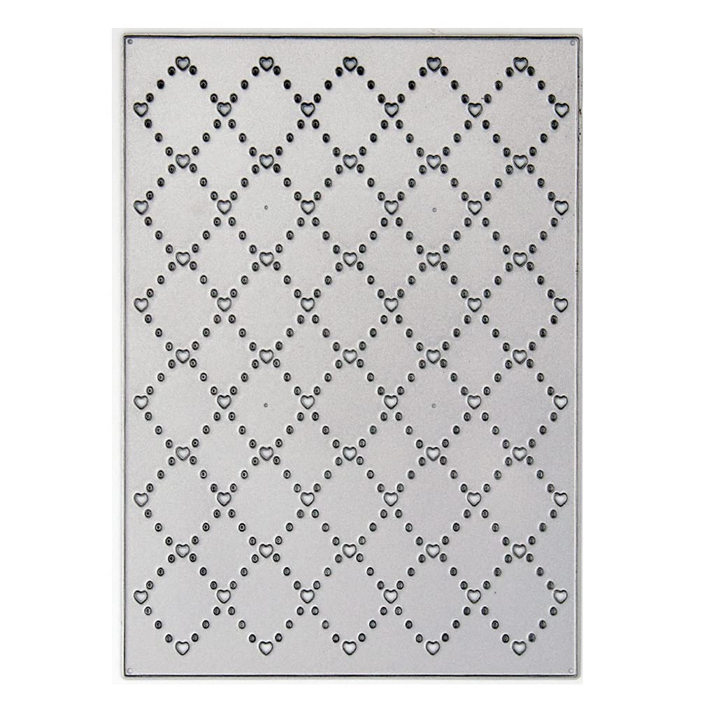 Yhplxyuus Metal Cutting Die Stencil Aesthetic Decorative Embossing Die Stencil for Cards Paper Scrapbooking Journals Embossing Dies Cuts for Card Making