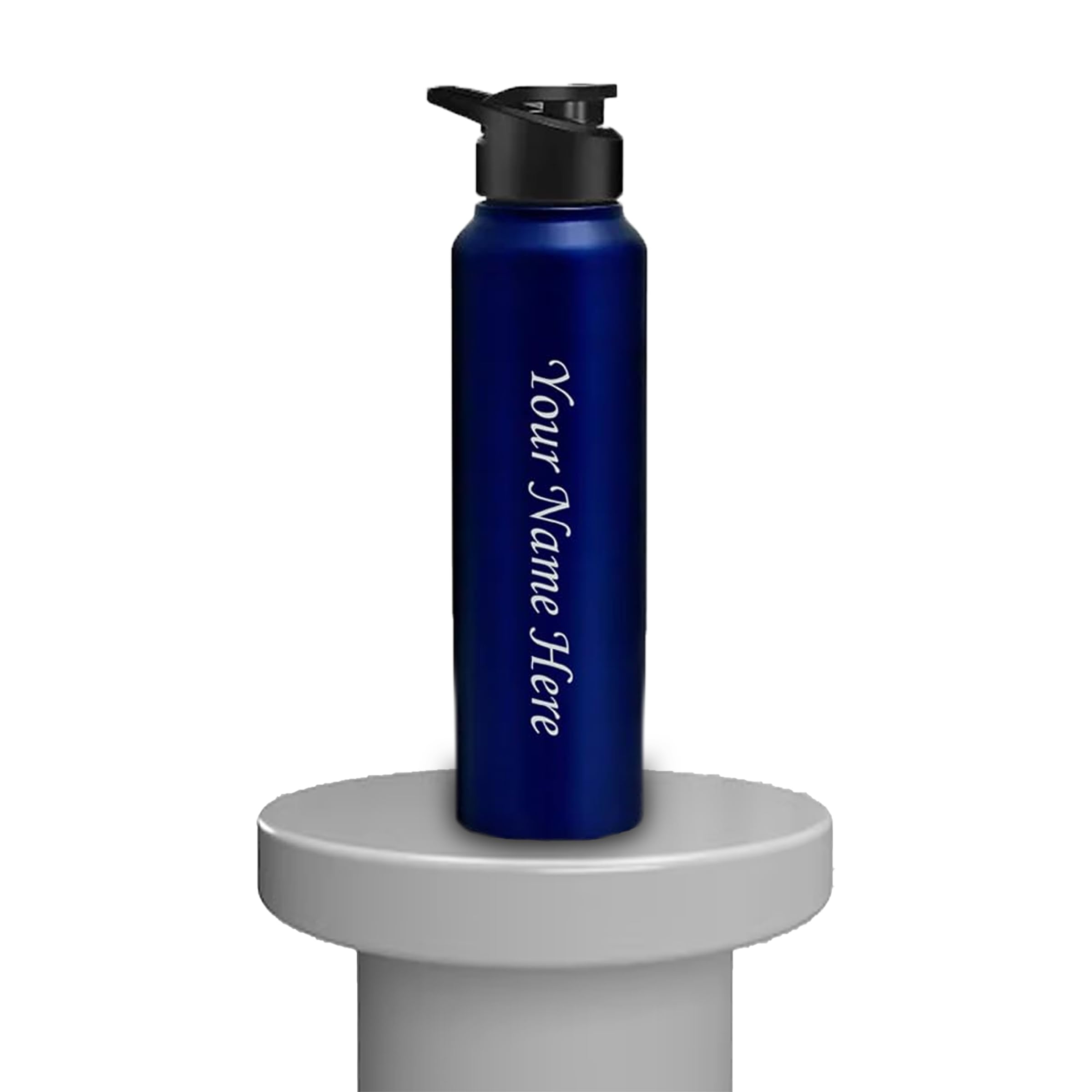 SAVRI Personalized Stainless Steel 1000ml Water Bottle With Name Engraved | Sipper Water Bottle for Home Fridge Office Travel Gym Sports School Kids. Best Choice for Gifting. (Blue) (B0CV485D9Q) Amazon Price History, Amazon Price Tracker
