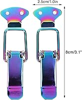 Vista 3 de Clips de bloqueo de parachoques, clip de bloqueo de capó de coche, gancho rápido de la abrazadera del guardabarros