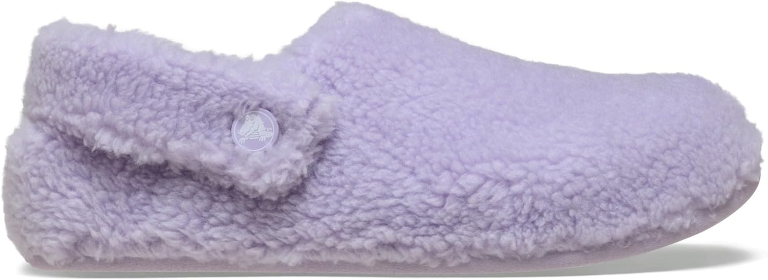 Crocs Unisex-Adult Classic Cozzzy Slipper, Fuzz Lined House Slippers for Women and Men
