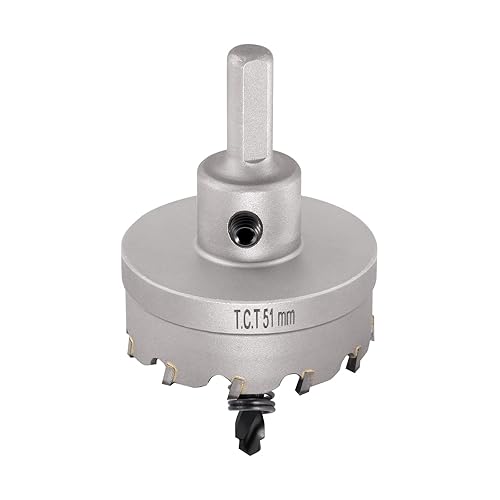 Miniatura 6 de Luomorgo 2" agujero del carburo de 167.3 ft m vio el cortador resistente del agujero para el acero inoxidable