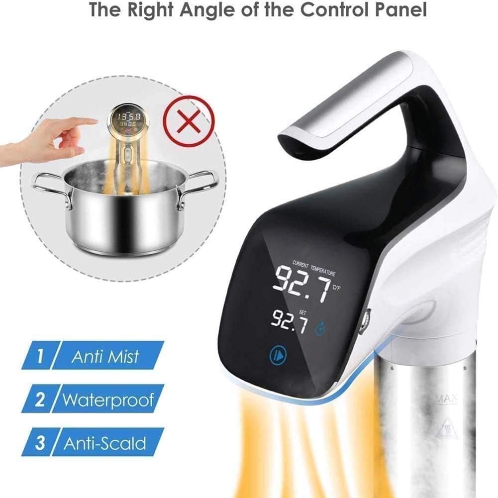 Sous Vide Cooking Cooker Machine | 1500 Watt I Water Cooker | Thermal Immersion Circulator | Accurate Temperature Control Digital Display