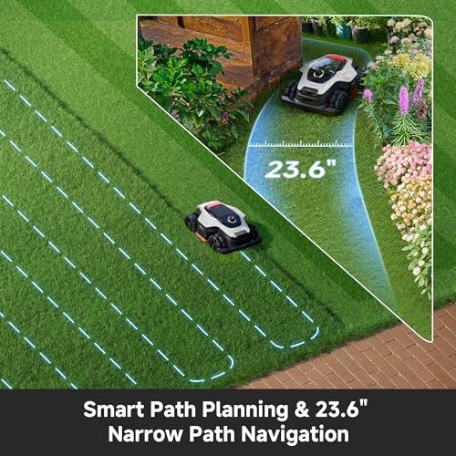 Image of [All-Terrain Wire-Free] DREAME A3 AWD 2000 LiDAR Robot Lawn Mower A3 AWD 2000 + Cleaning Set + Blade Set, 360 3D LiDAR & AI Dual Vision Smart Robotic Mowers for 0.5 Acre