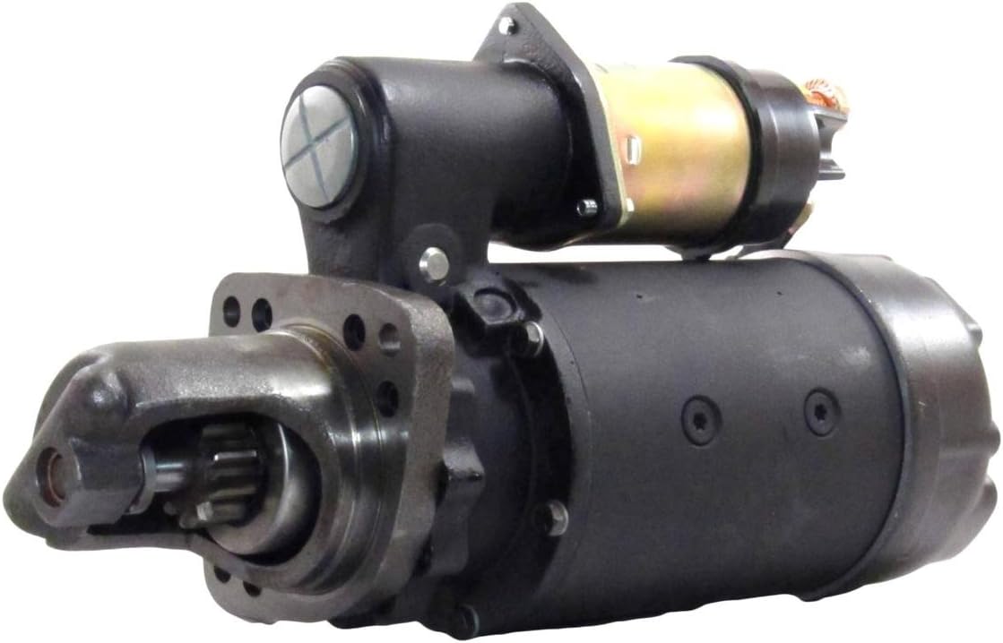 RAREELECTRICAL New Starter Motor Compatible With John Deere New Holland Combine 10461416 10478957 Se501409