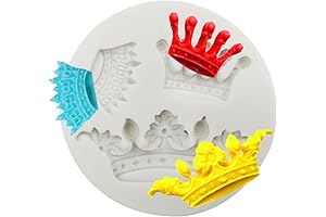 Crown Fondant Silicone Molds