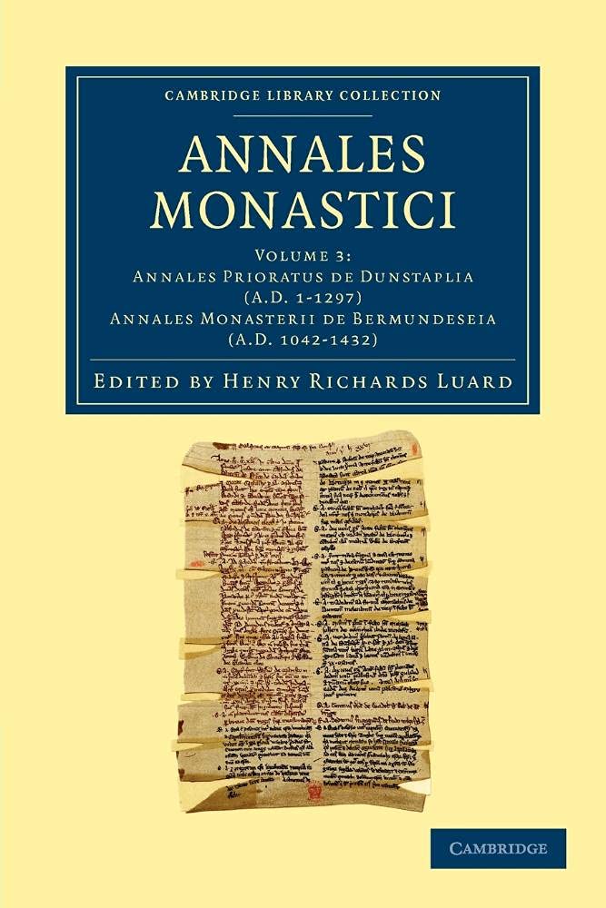 Annales Monastici: Volume 3