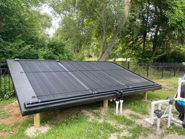 Miniatura 8 de SolarPoolSupply SwimEasy T.T. Kit de bricolaje de calentador de piscina solar  Paquete de máximo rendimiento para piscinas enterradas y sobre el