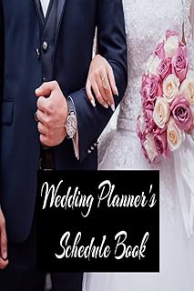 Wedding Planner's Schedule Book