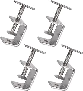 10-Piece 304 Stainless Steel C-Clamp Set - My CRM Manager