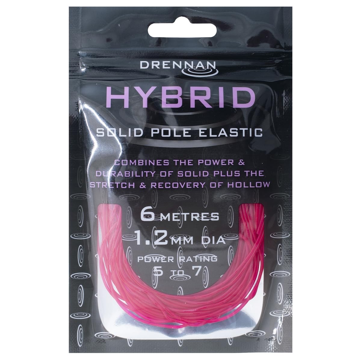 Drennan Hybrid Elastic (1.2mm Pink)