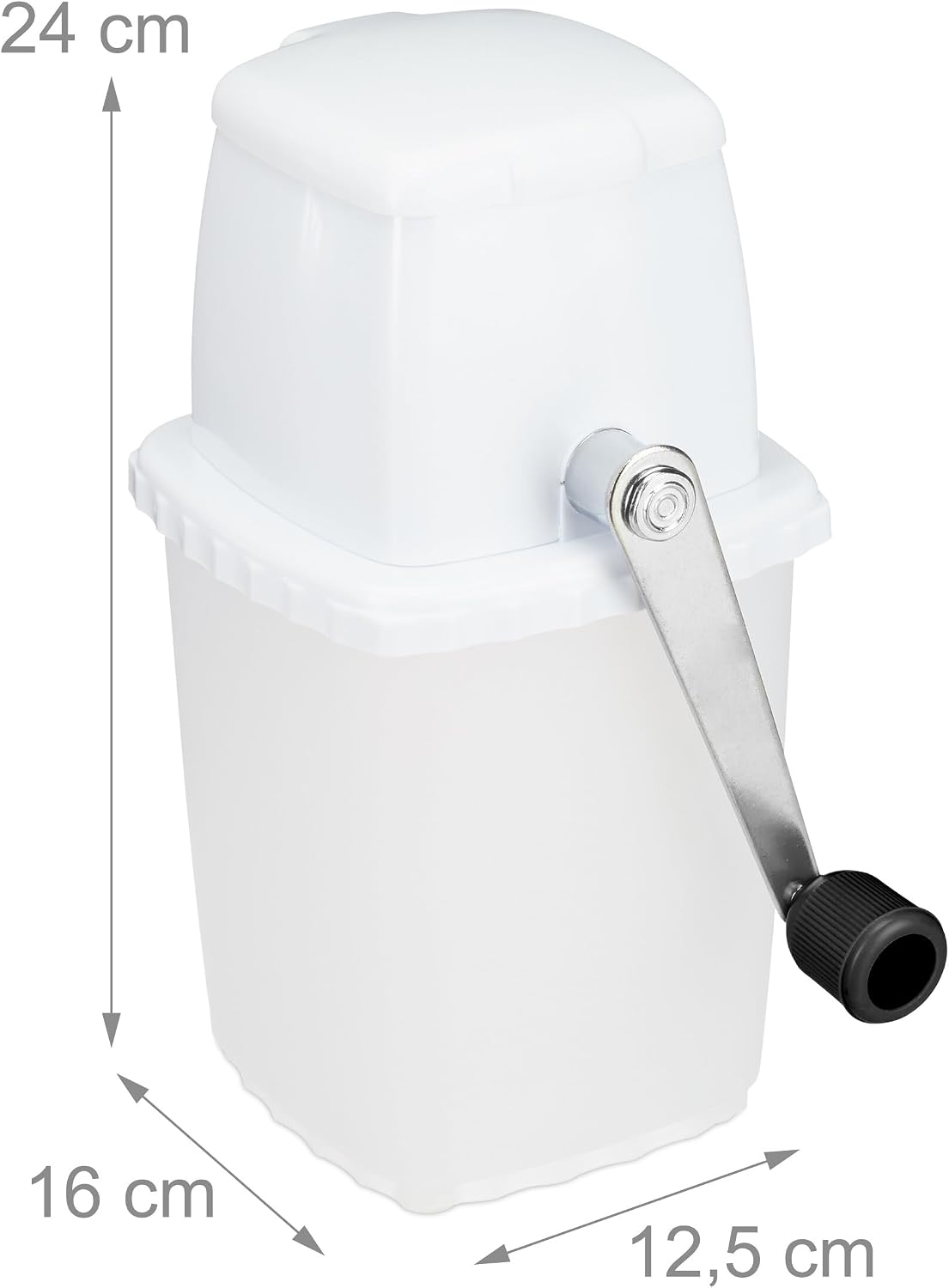 Hand-Crank Ice Crusher