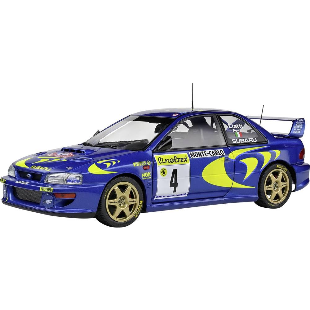 1:18 Subaru Impreza 22B Blue #4 P.LIATTI Rally Monte Carlo 1997
