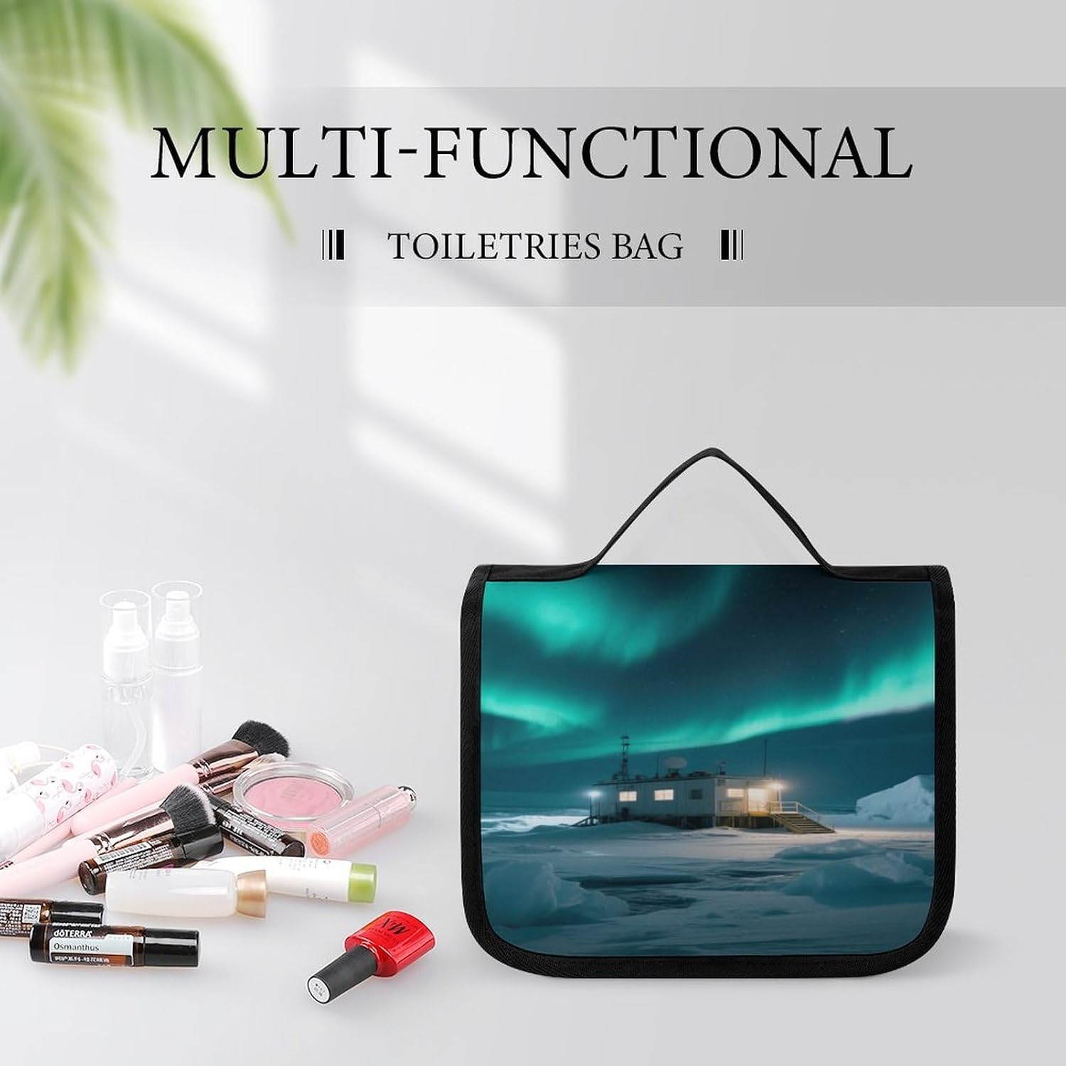 Starry Scientific Research Station Wash Bag Portable Makeup Pouch image 5