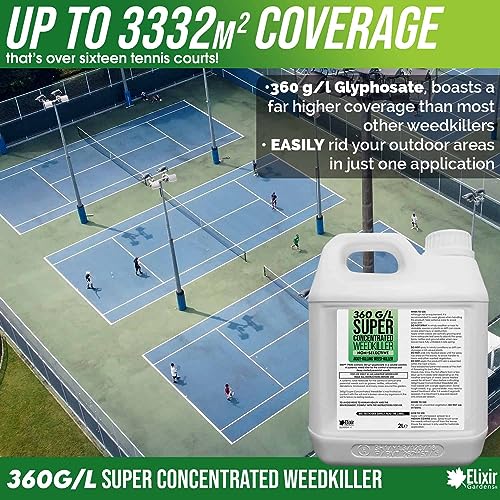 image for Elixir Gardens 360 g/l Glyphosate Commercial Industrial Strength Weed 