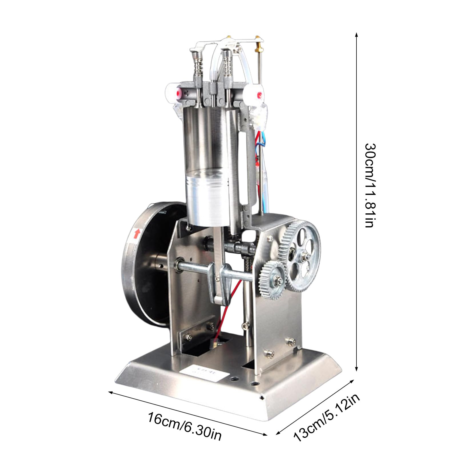 Realistisches Metallmechanik-Motormodell für technische Ausbildung, Pädagogische Physik, Laborausrüstung für Lehrer, experimentelles Instrument