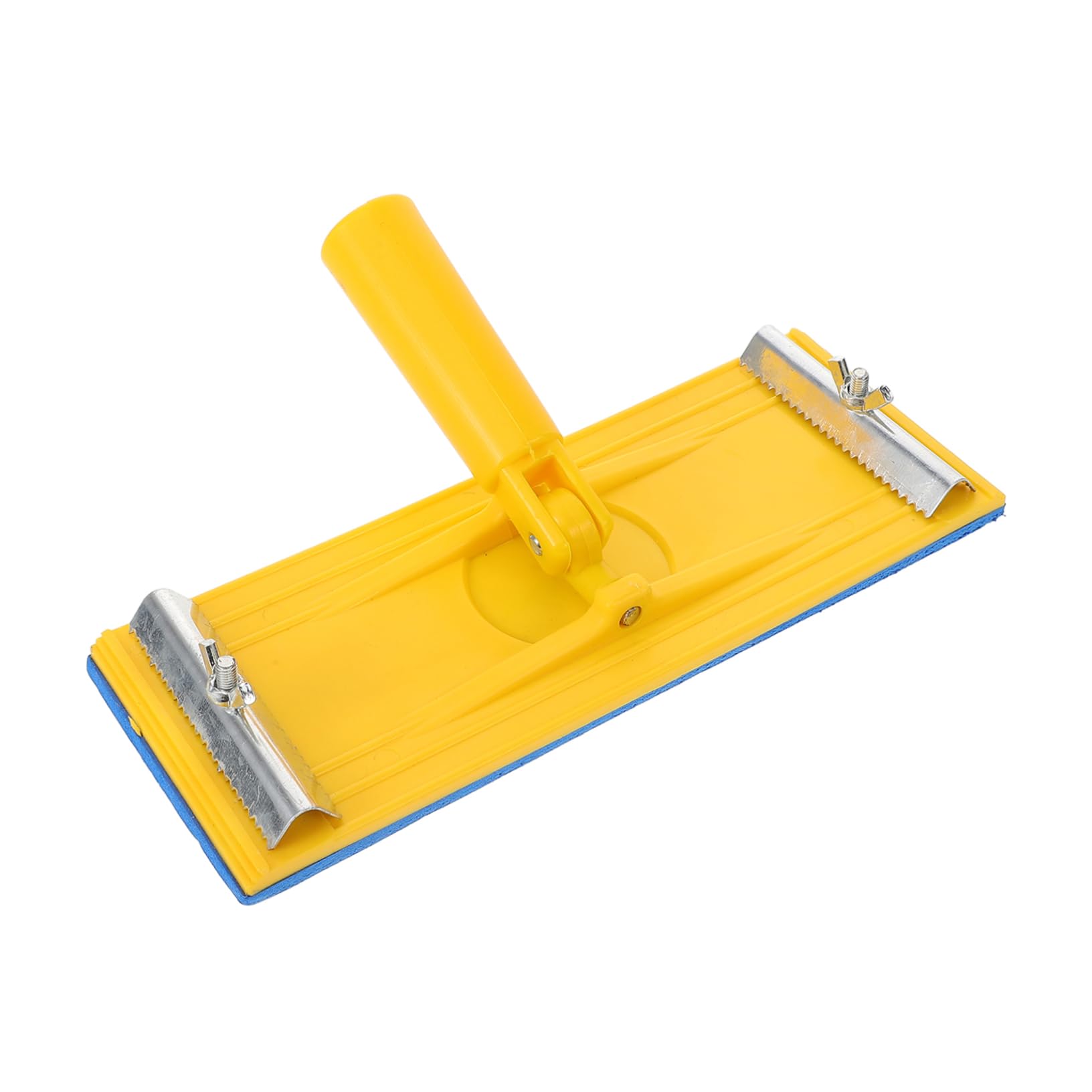 jojofuny Drywall Hand Sander with Rotating Telescopic Sanding Pole and Self-Adhesive Sandpaper Holder for Woodworking and Metal Surfaces 8.66 X 3.19 Inch Multi-Angle Sanding Tool