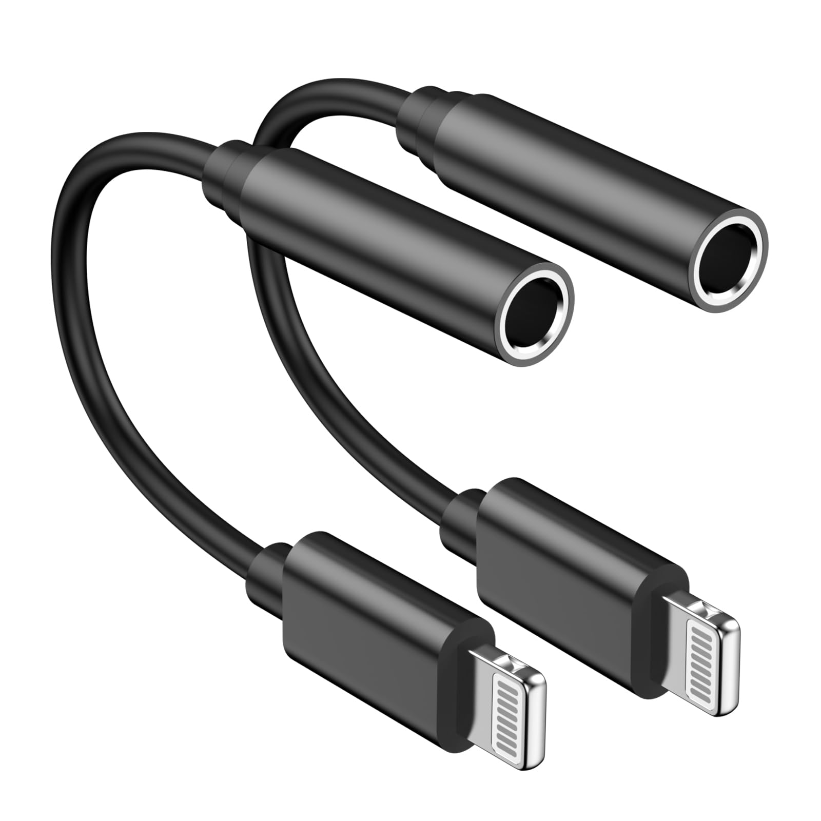 Photo 1 of [Apple MFi Certified] iPhone 3.5mm Headphone Jack Adapter,2 Pack for Apple Lightning to 3.5mm Earphones Jack Adapter Cord Dongle Aux Cable Converter Accessories Compatible with iPhone14 13 12 11/Xs/XR