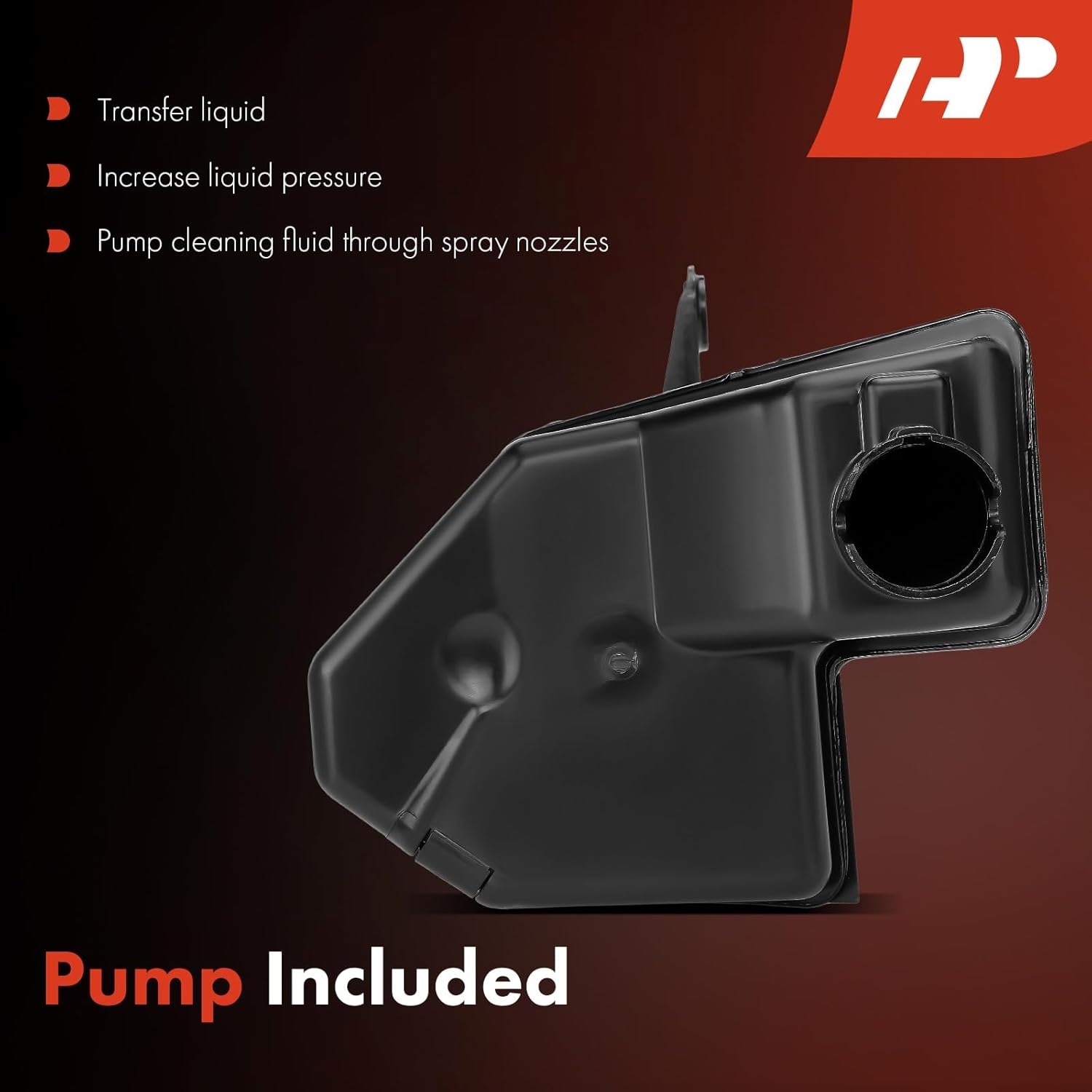 A-Premium Engine Coolant Reservoir Compatible with Chevrolet Camaro 2010-2015 3.6L - with Cap & Filler Neck