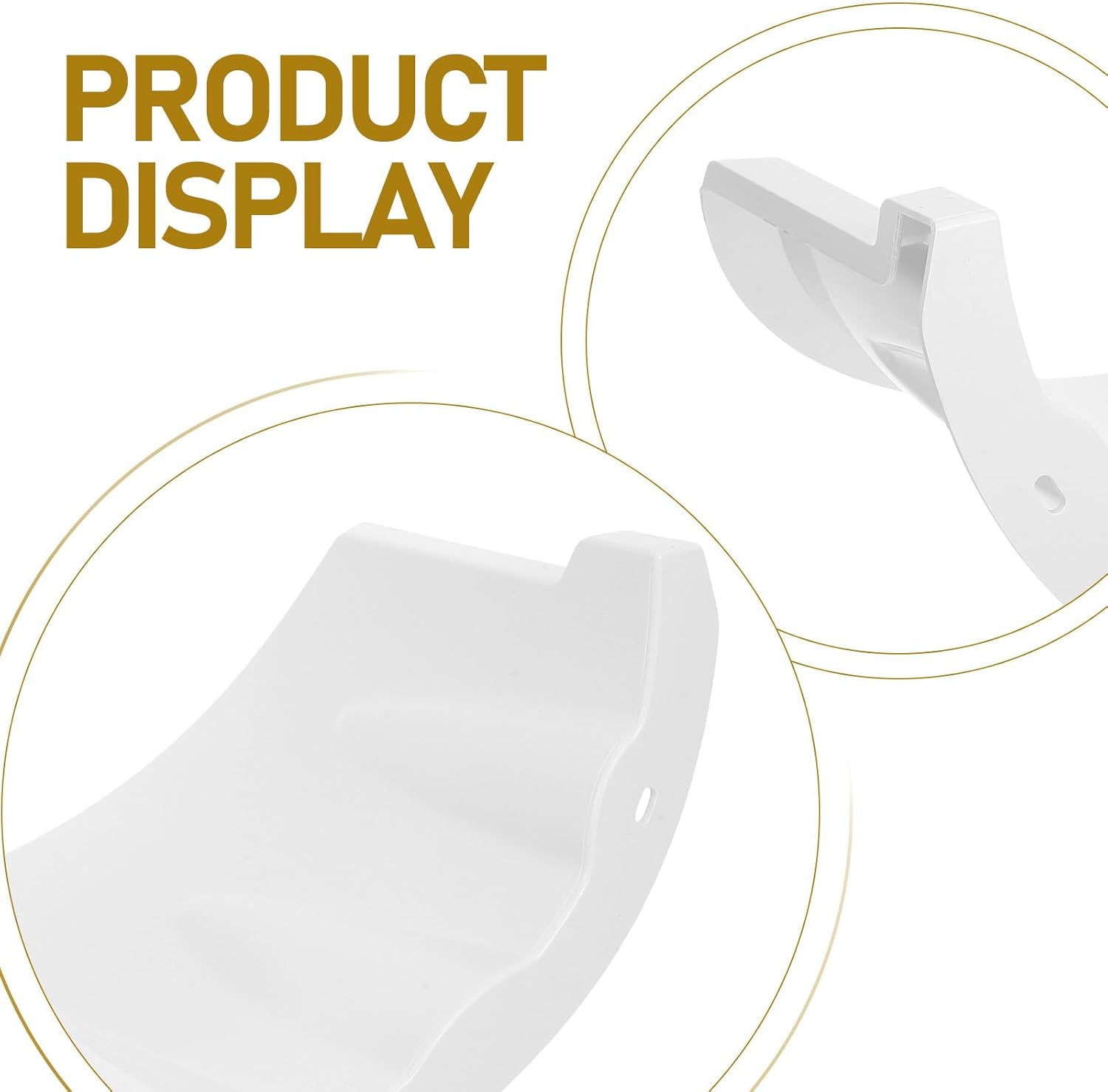 DOITOOL 4pcs Outdoor Security Camera Protective Shield - Weatherproof Rain and Sun Cover for Residential Commercial and Public Cameras - Plastic Monitoring Housing