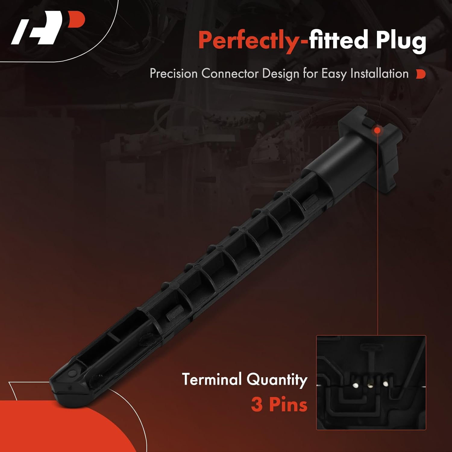 A-Premium Transmission Speed Sensor Compatible with Mercedes-Benz E300, E350, E320, E500, E550, E63 AMG, E280, GLK350, GLK280, ML350, ML320, GL450, S550, CLS55 AMG, SL500, SLK350, R500, CL500 CLK550
