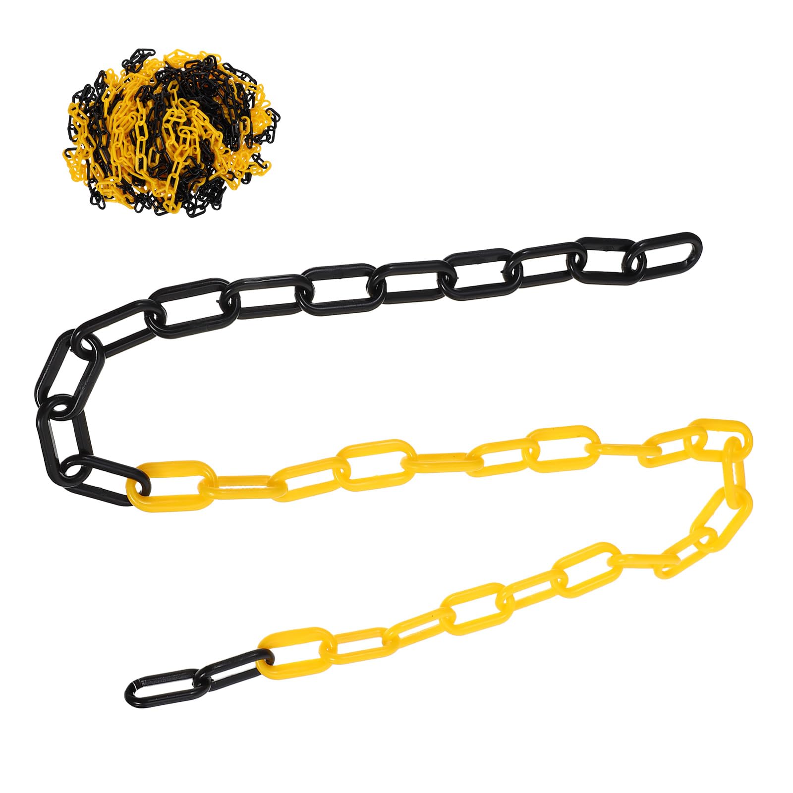 Catena alle Resistente di e 25m Nera Versatile Controllo per Folle Parcheggi in di Lavoro Industriali e Siti di Costruzione