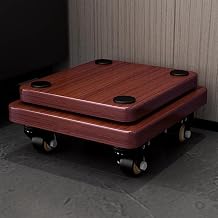 Universal Speaker Stand, Speaker Base Tray, Speaker Isolation Stand, Subwoofer Stabilizer Base with Universal Casters, B2,25*35cm