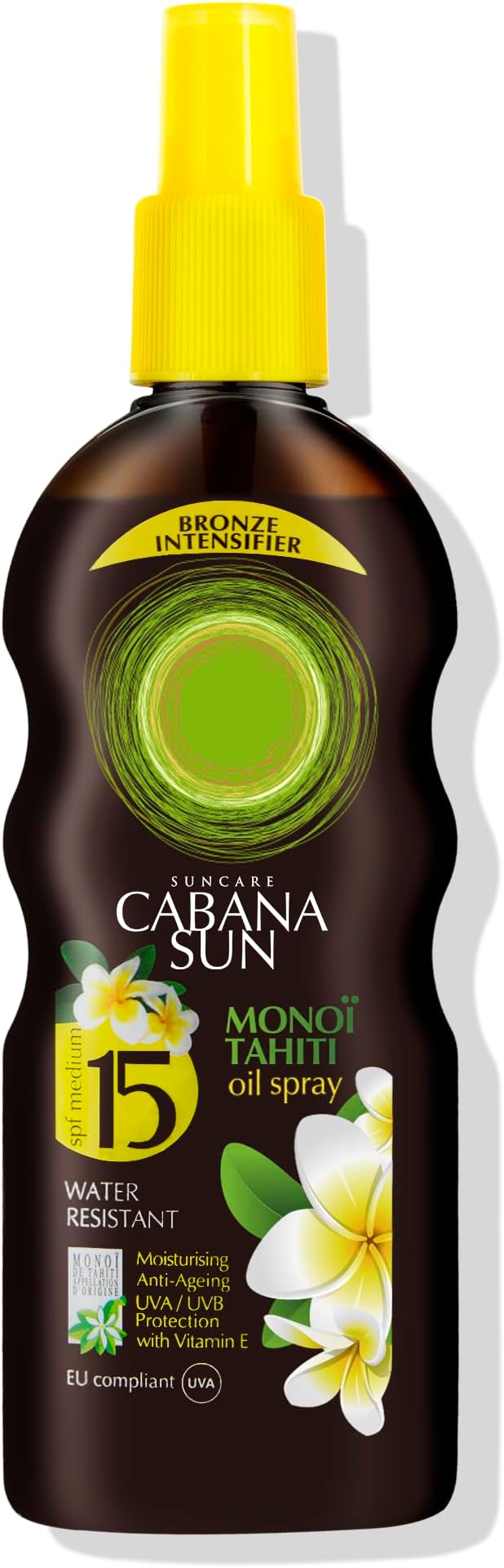 Cabana Sun Deep Tanning Monoi Tahiti Oil Spray with SPF15