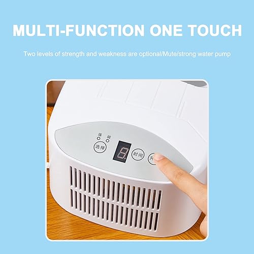 Miniatura 2 de Buhelyc Colchón de hielo, cubrecolchón refrescante, sistema de sueño más fresco, sistema de acondicionamiento de cama de refrigeración, silencioso,